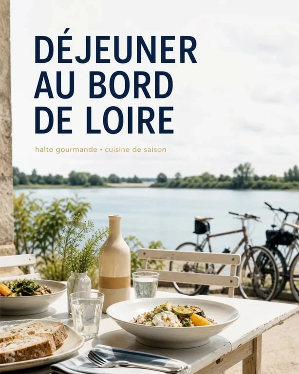 Restaurant bord de loire pour une pause déjeuner conviviale au bord de l’eau