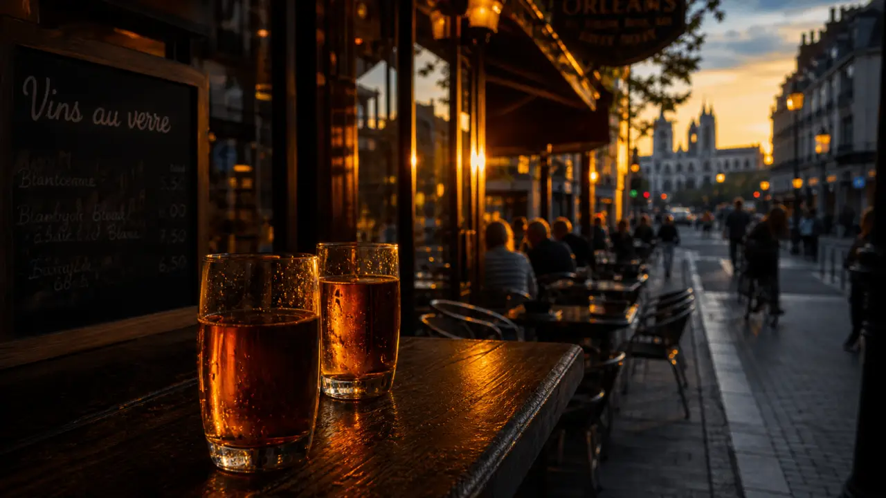 Orleans bars : terrasse de vins au verre au centre-ville d’Orléans