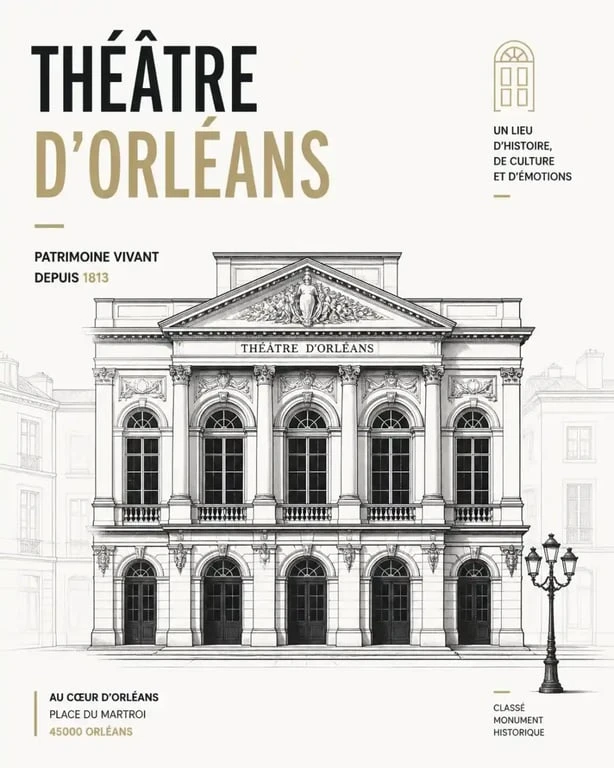 Le Théâtre d'Orléans, lieu incontournable pour sortir à Orléans
