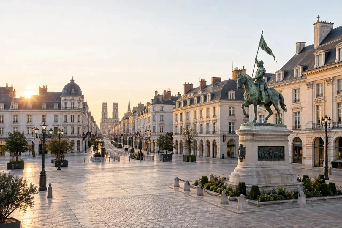 Orléans : activités à découvrir dans le centre historique autour de la place du Martroi