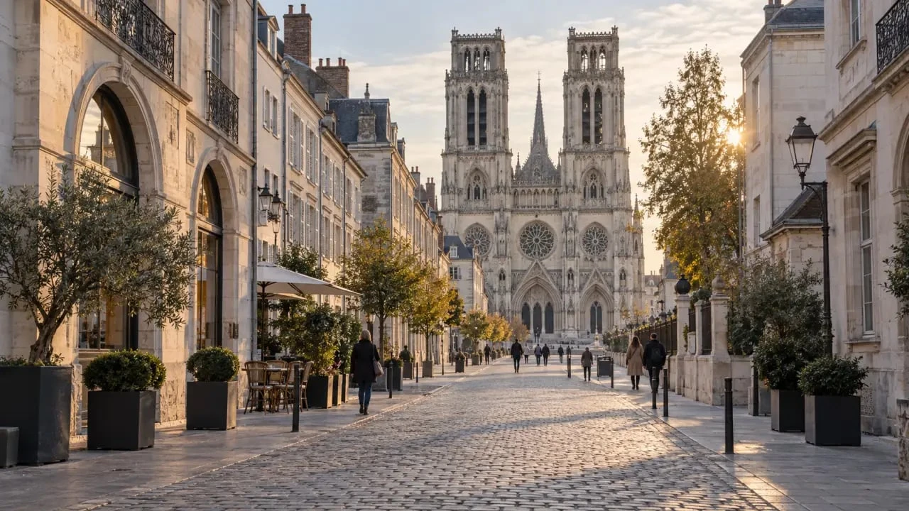 Orléans tout les activités : découverte du centre historique et de la cathédrale Sainte-Croix