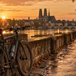 Orléans tout les activités : quai de Loire, vélo et cathédrale Sainte-Croix