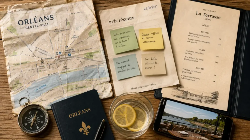 Restaurant Orléans guide du routard : vue, cadre, avis récents à vérifier