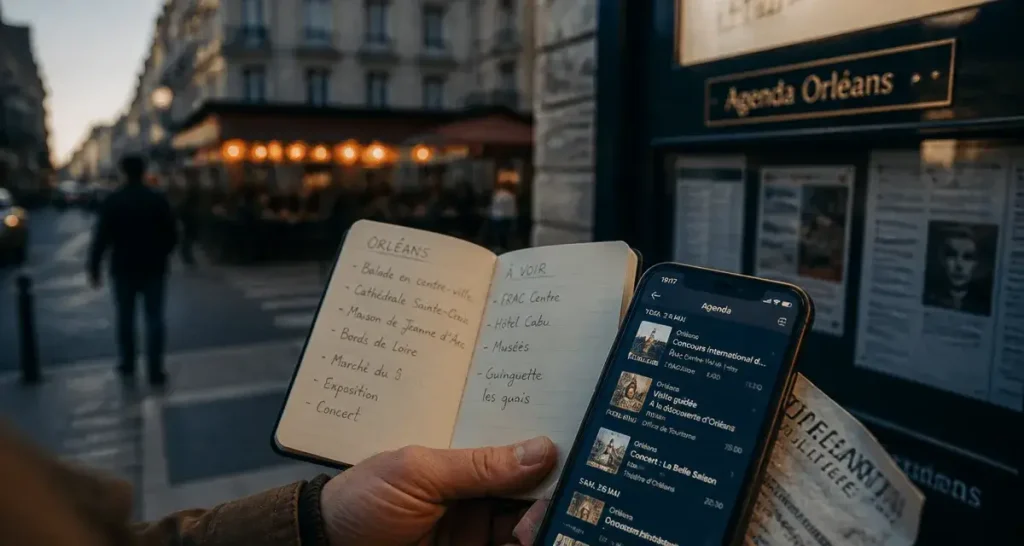 Sortir à Orléans : smartphone et agenda pour activités et événements en ville