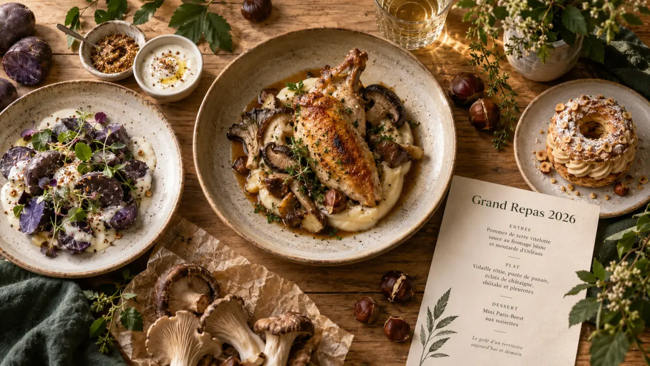 Le Grand Repas 2026 met le Loiret au menu avec trois recettes de saison