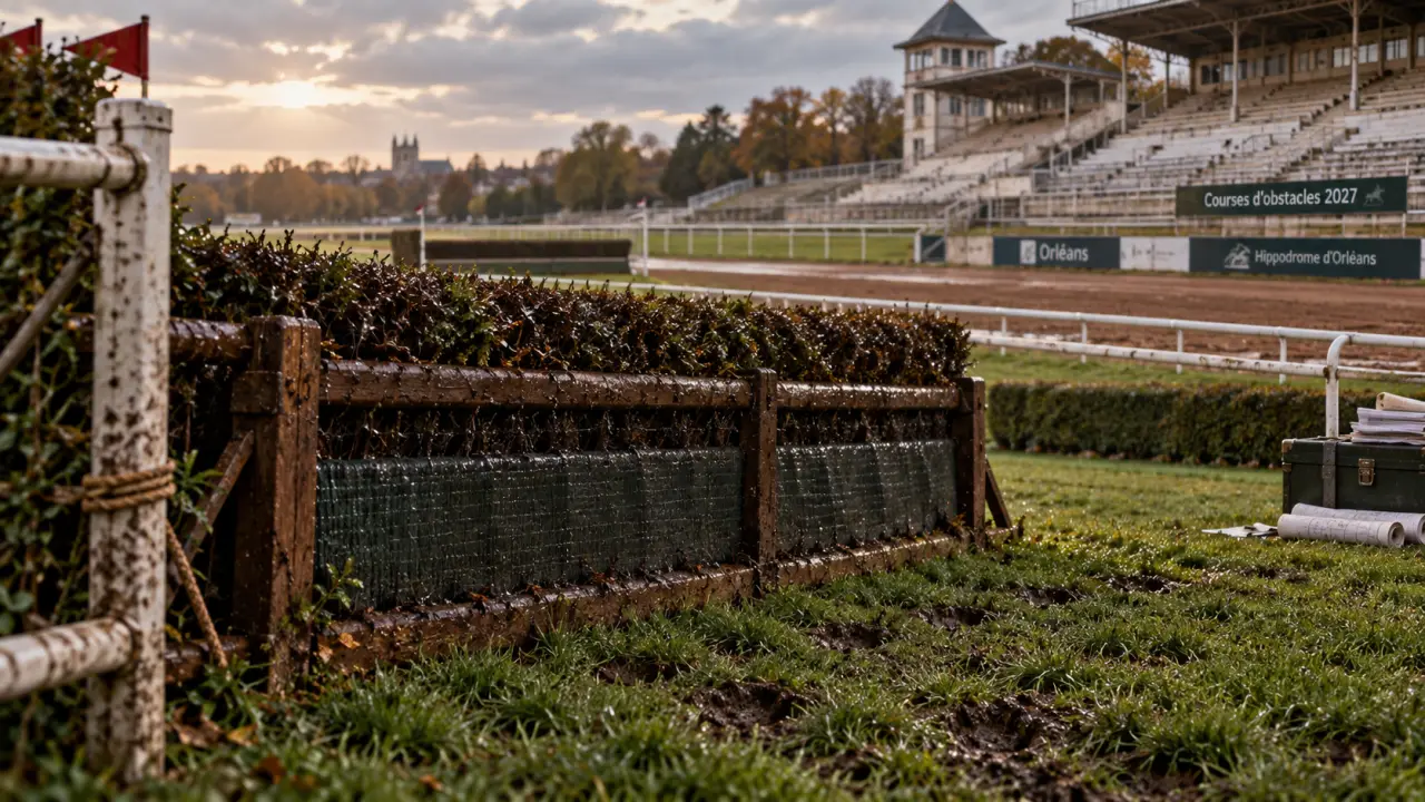 Hippodrome d’Orléans : le plat supprimé, les obstacles maintenus en 2027